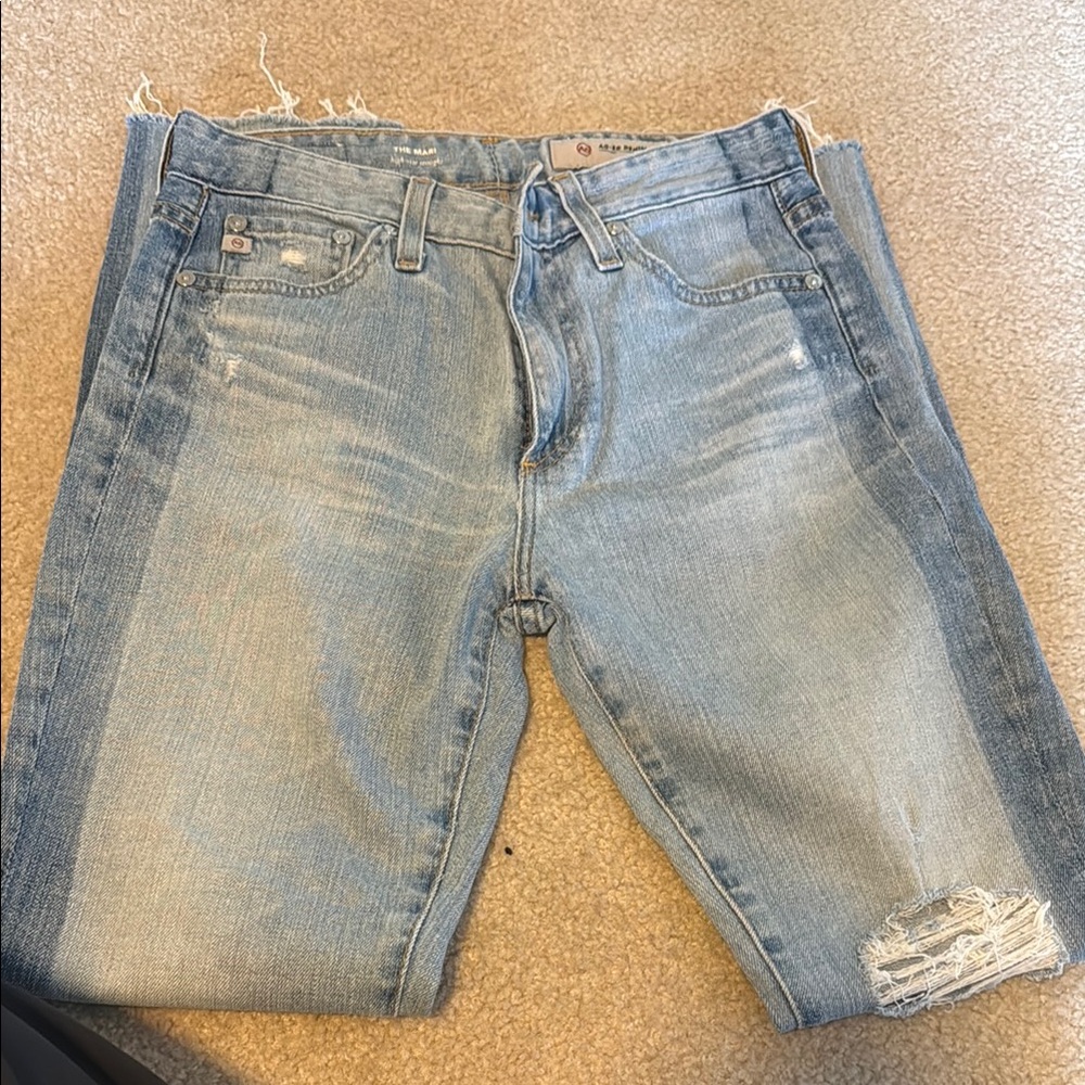 AG Slim Distressed Women’s Jeans